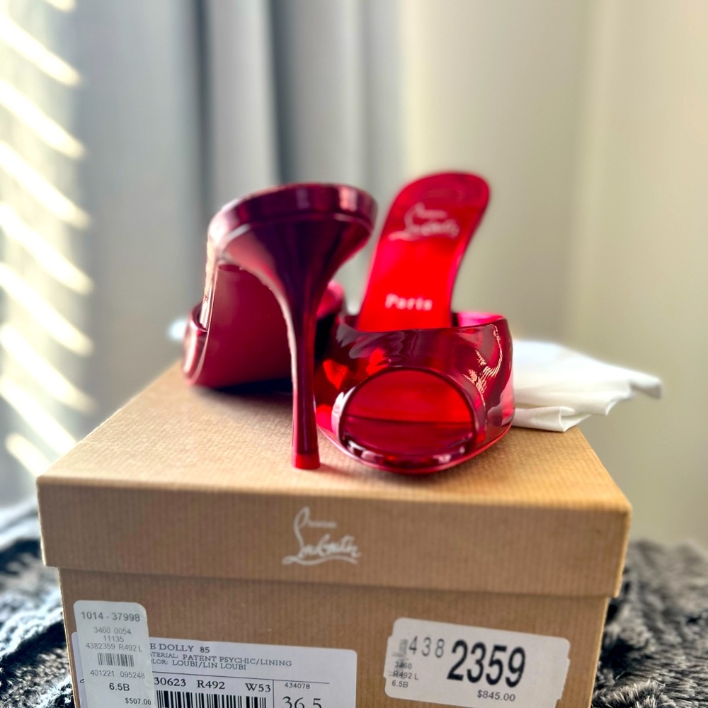 Christian Louboutin Patent Psychic Dolly 85